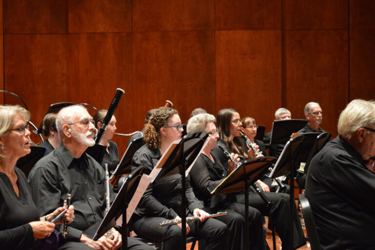 Flutes and oboes in Orchestra