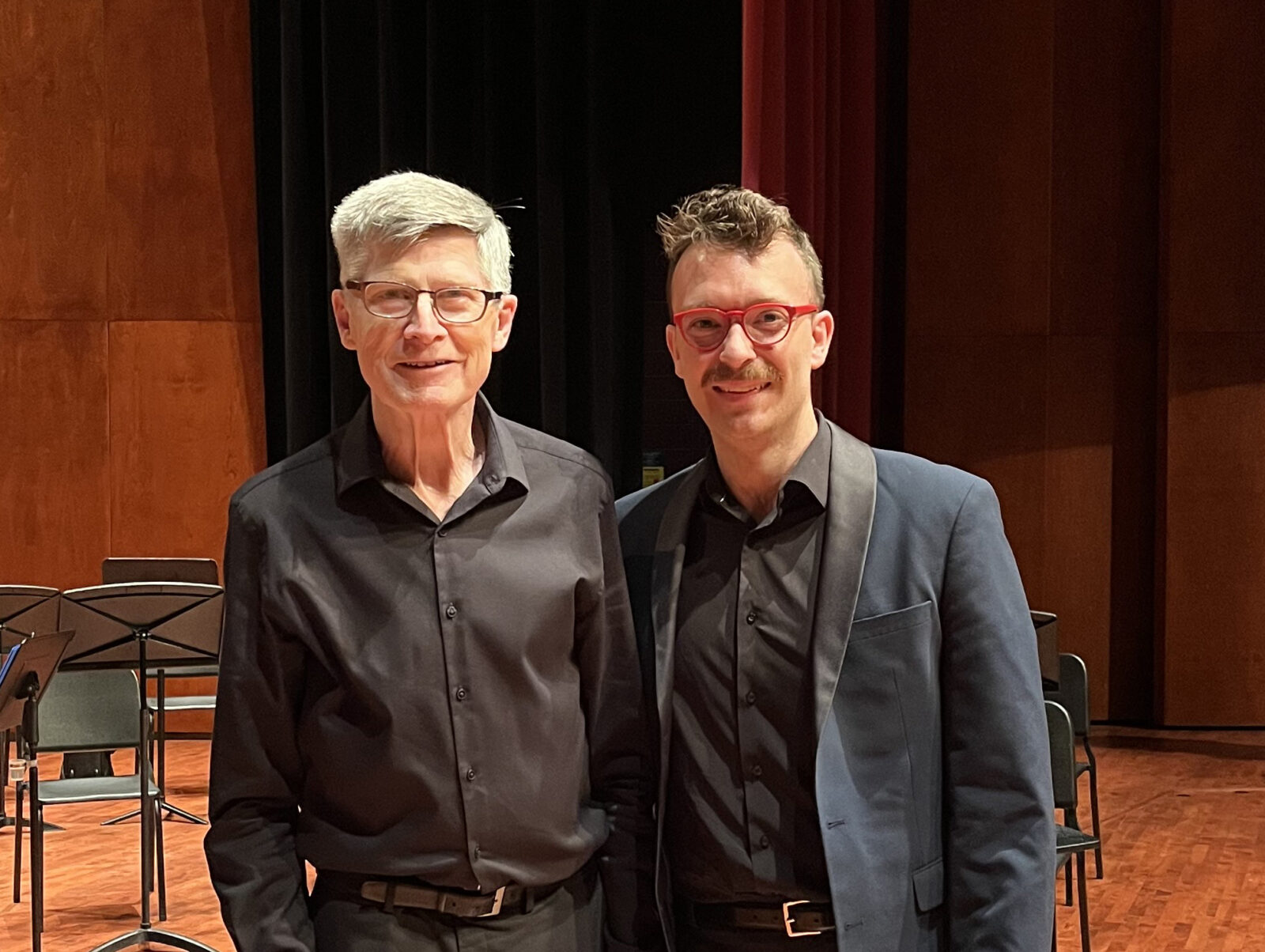 Morrie Brand and Adam Gillespie